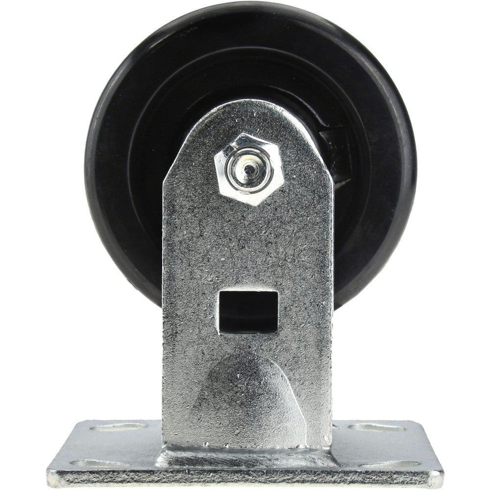 Value Collection GMC-SH-0059 Rigid Top Plate Caster Phenolic, 4" Wheel Dia, 2" Wheel Width, 800 lb Capacity, 5-5/8" OAH