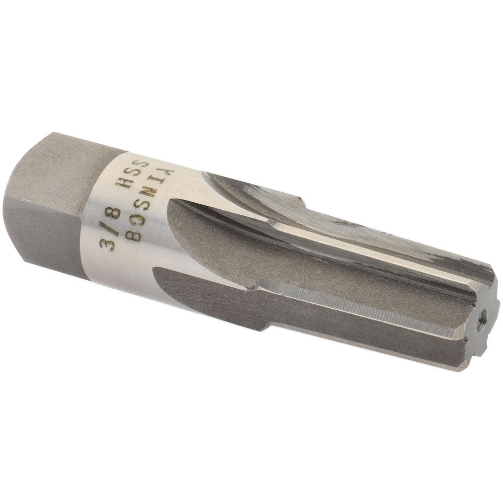 Value Collection SM31P0024 3/8" Pipe, 0.606" Diam, 0.54" Small End Diam, Straight Shank, 1-1/16" Flute, Taper Pipe Reamer