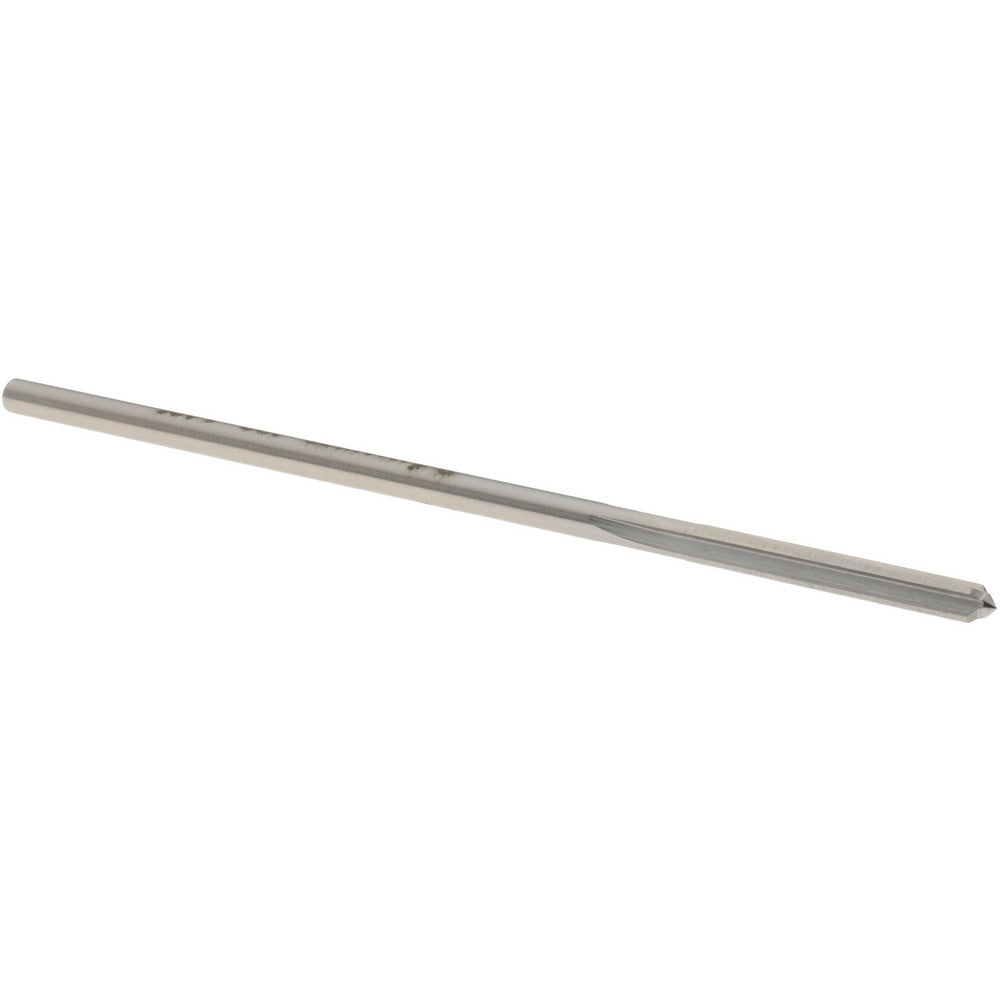 Yankee Corp. 433-0.1406 Chucking Reamer 9/64" Dia, 4" OAL, 1" Flute Length, Straight Flute, Straight-Cylindrical Shank, HSS