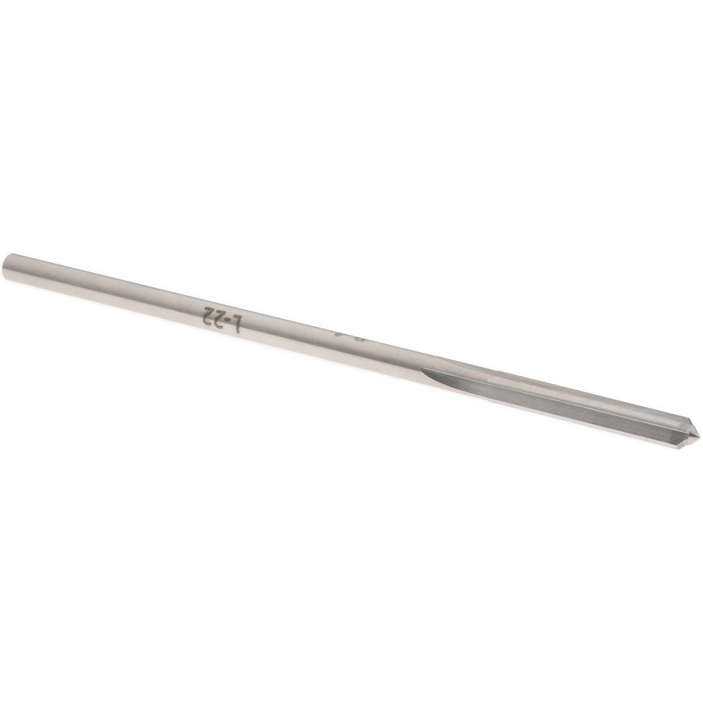 Yankee Corp. 433-0.1562 Chucking Reamer 5/32" Dia, 4" OAL, 1" Flute Length, Straight Flute, Straight-Cylindrical Shank, HSS
