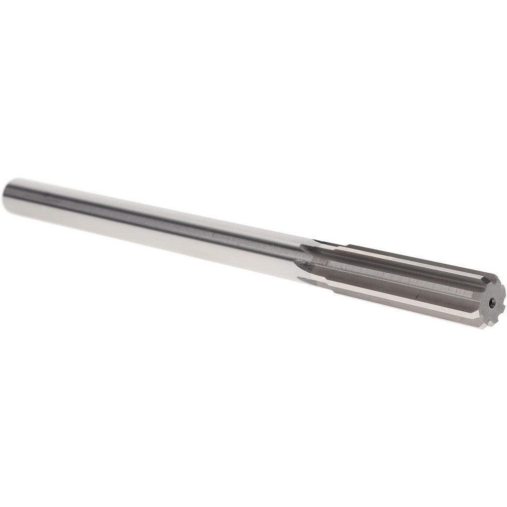 Yankee Corp. 433-0.6250 Chucking Reamer 5/8" Dia, 9" OAL, 2-1/4" Flute Length, Straight Flute, Straight-Cylindrical Shank, HSS
