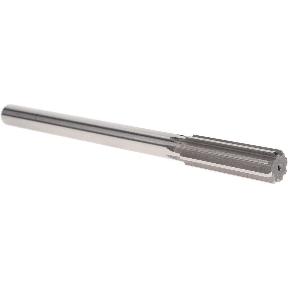 Yankee Corp. 433-0.7500 Chucking Reamer 3/4" Dia, 9-1/2" OAL, 2-1/2" Flute Length, Straight Flute, Straight-Cylindrical Shank, HSS