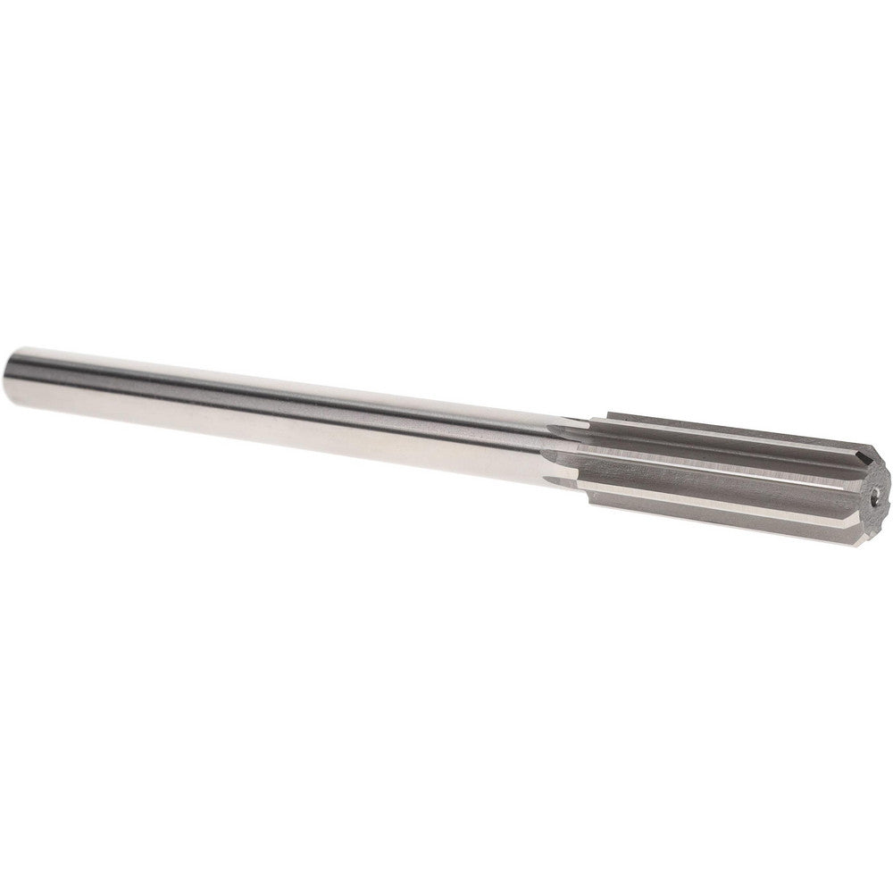 Yankee Corp. 433-0.8125 Chucking Reamer 13/16" Dia, 9-1/2" OAL, 2-1/2" Flute Length, Straight Flute, Straight-Cylindrical Shank, HSS