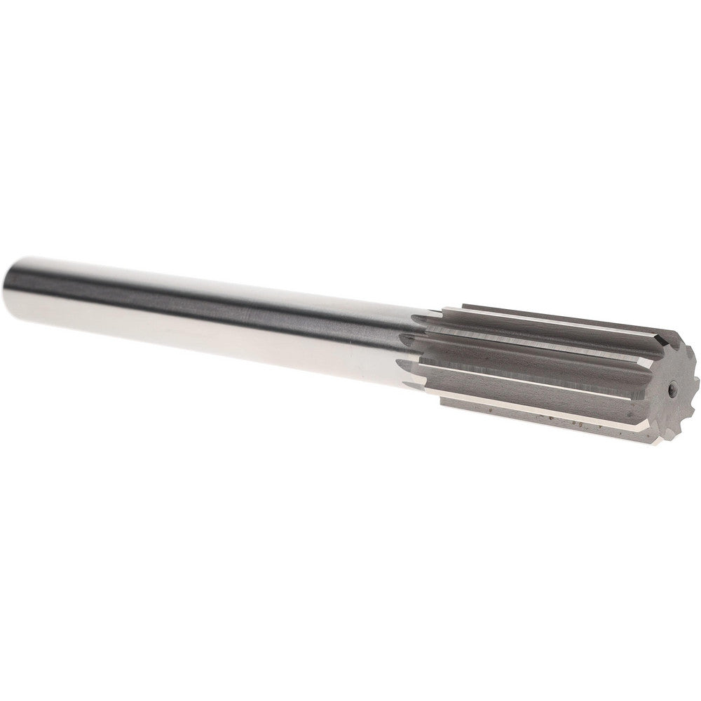 Yankee Corp. 433-1.2500 Chucking Reamer 1-1/4" Dia, 11-1/2" OAL, 3" Flute Length, Straight Flute, Straight-Cylindrical Shank, HSS