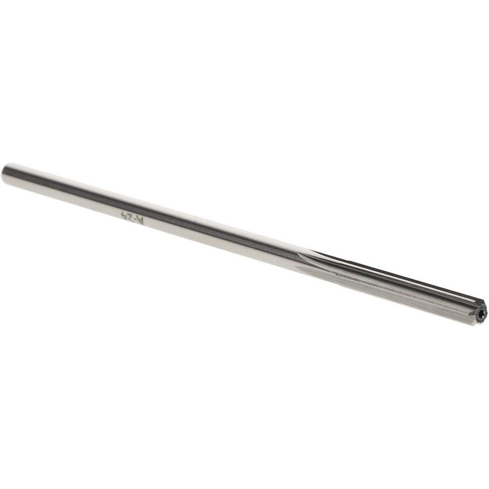 Yankee Corp. 433-0.1935 Chucking Reamer #10, 5" OAL, 1-1/4" Flute Length, Straight Flute, Straight-Cylindrical Shank, HSS