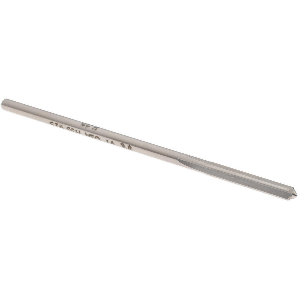 Yankee Corp. 433-0.1495 Chucking Reamer #25, 4" OAL, 1" Flute Length, Straight Flute, Straight-Cylindrical Shank, HSS