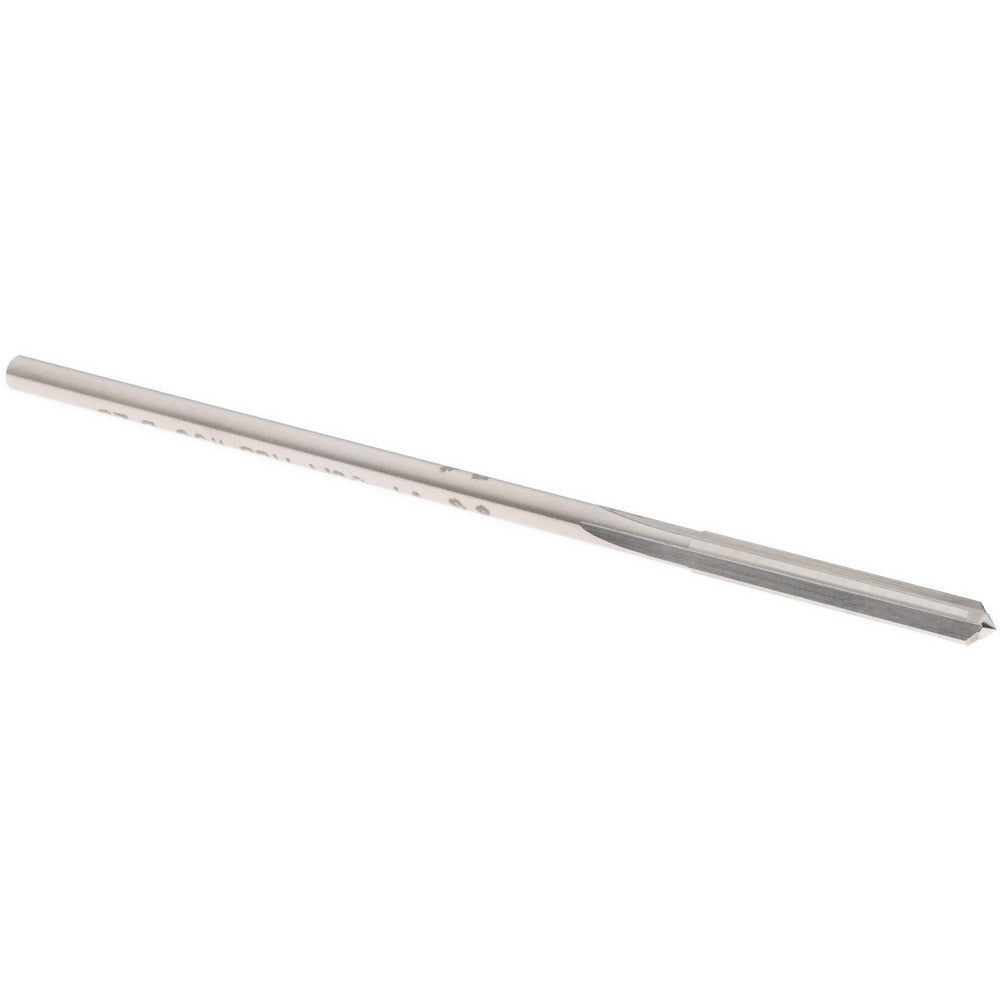 Yankee Corp. 433-0.1285 Chucking Reamer #30, 3-1/2" OAL, 7/8" Flute Length, Straight Flute, Straight-Cylindrical Shank, HSS