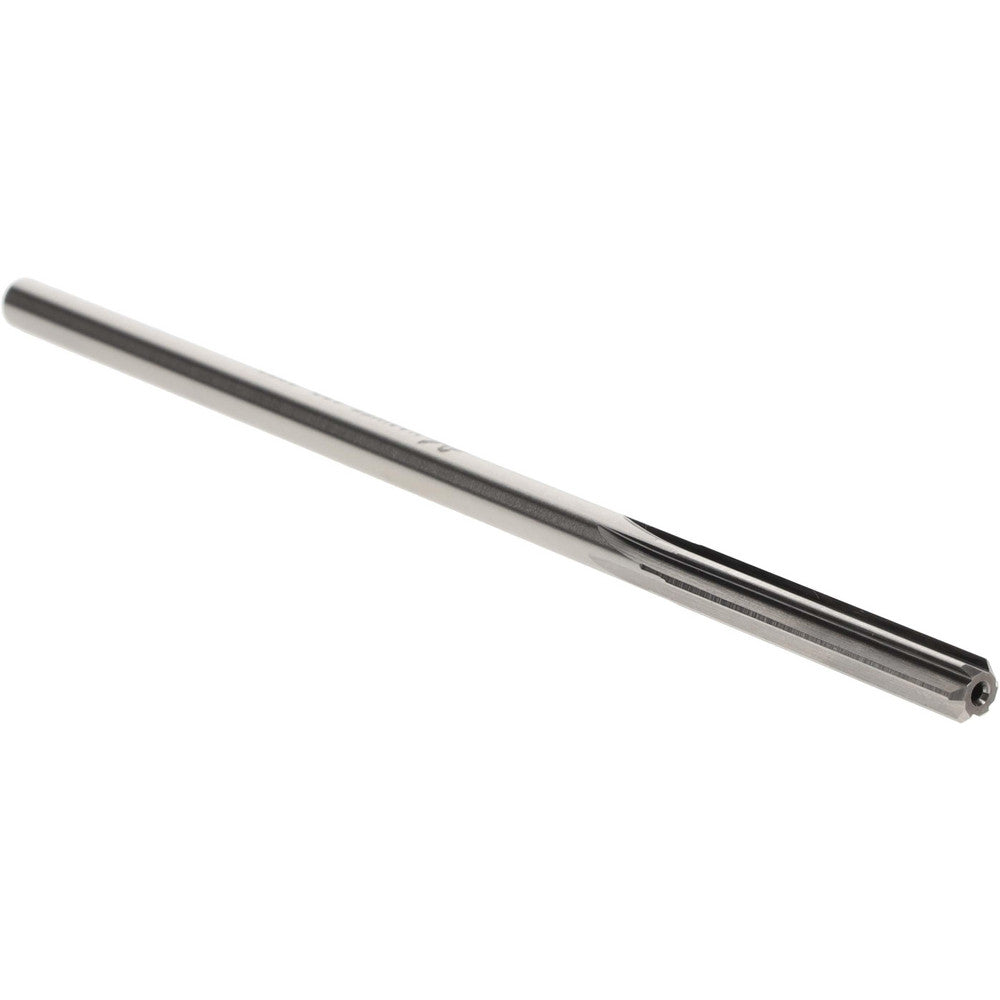 Yankee Corp. 433-0.2810 Chucking Reamer Letter K, 6" OAL, 1-1/2" Flute Length, Straight Flute, Straight-Cylindrical Shank, HSS