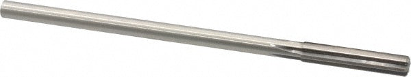 Yankee Corp. 433-0.3480 Chucking Reamer Letter S, 7" OAL, 1-3/4" Flute Length, Straight Flute, Straight-Cylindrical Shank, HSS