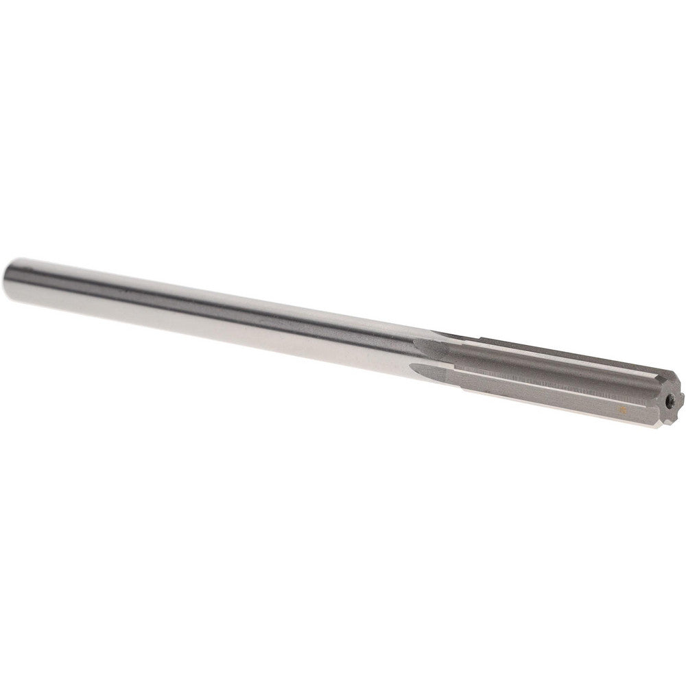 Yankee Corp. 433-0.4724 Chucking Reamer 12 mm Dia, 8" OAL, 2" Flute Length, Straight Flute, Straight-Cylindrical Shank, HSS