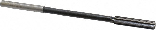 Value Collection 144429600380000 Chucking Reamer 3/8" Dia, 7" OAL, 1-3/4" Flute Length, Straight Flute, Straight-Cylindrical Shank, HSS