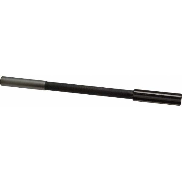 Value Collection 144429603564000 Chucking Reamer 35/64" Dia, 8" OAL, 2" Flute Length, Straight Flute, Straight-Cylindrical Shank, HSS