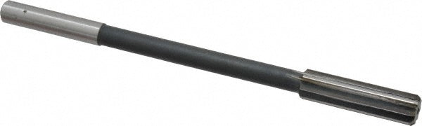 Value Collection 144429600916000 Chucking Reamer 9/16" Dia, 8" OAL, 2" Flute Length, Straight Flute, Straight-Cylindrical Shank, HSS