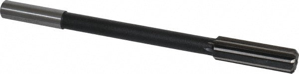 Value Collection 144429604564000 Chucking Reamer 45/64" Dia, 9" OAL, 2-1/4" Flute Length, Straight Flute, Straight-Cylindrical Shank, HSS