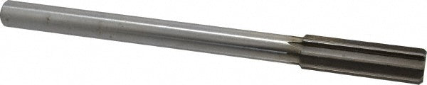 Value Collection 144429604964000 Chucking Reamer 49/64" Dia, 9-1/2" OAL, 2-1/2" Flute Length, Straight Flute, Straight-Cylindrical Shank, HSS