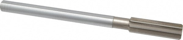 Value Collection 144429601316000 Chucking Reamer 13/16" Dia, 9-1/2" OAL, 2-1/2" Flute Length, Straight Flute, Straight-Cylindrical Shank, HSS