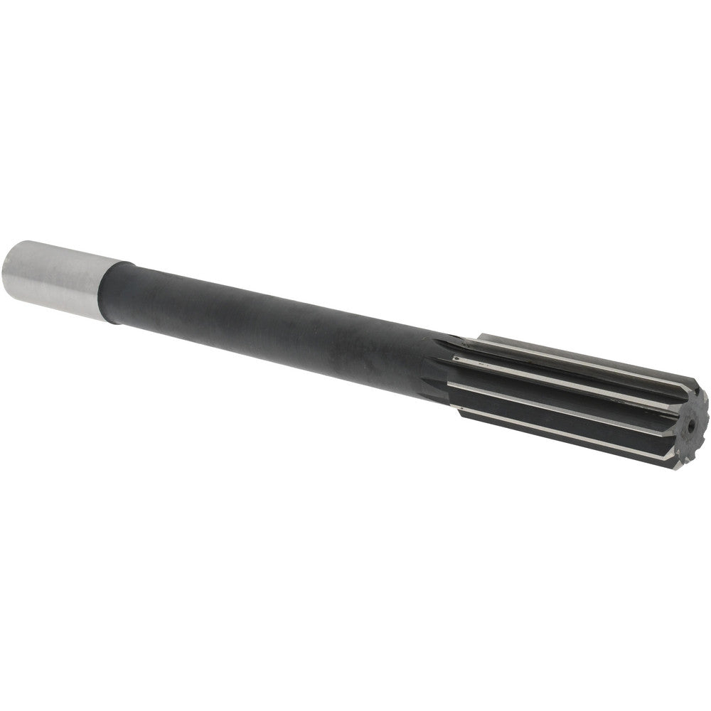 Value Collection 144429610000000 Chucking Reamer 1" Dia, 10-1/2" OAL, 2-3/4" Flute Length, Straight Flute, Straight-Cylindrical Shank, HSS