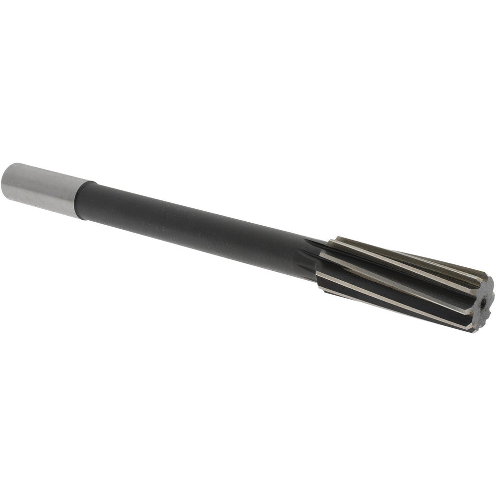 Value Collection 14442960151600S Chucking Reamer 15/16" Dia, 10" OAL, 2-5/8" Flute Length, Spiral Flute, Straight-Cylindrical Shank, HSS