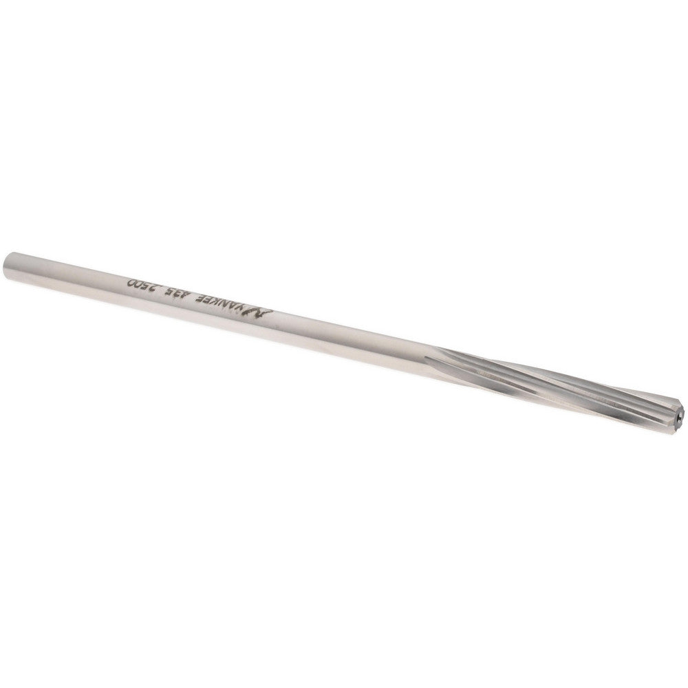 Yankee Corp. 435-0.2500 Chucking Reamer 1/4" Dia, 6" OAL, 1-1/2" Flute Length, Spiral Flute, Straight-Cylindrical Shank, HSS