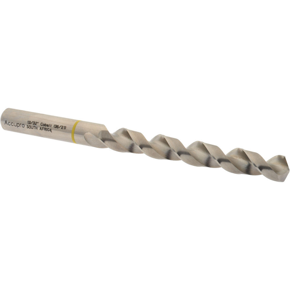 Accupro 1AQ1032-AC Jobber Length Drill Bit 13/32" Dia, 130 °, Vanadium High Speed Steel