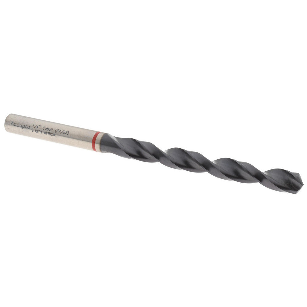 Accupro 1R50635-AC Jobber Length Drill Bit Letter E (1/4"), 135 °, Cobalt