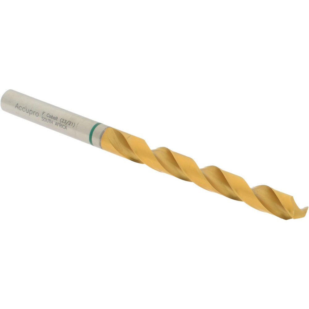 Accupro 1G70653-AC Jobber Length Drill Bit Letter F, 135 °, Cobalt