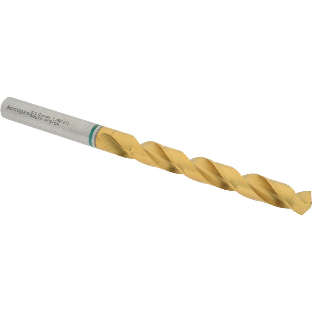 Accupro 1G70800-AC Jobber Length Drill Bit 8 mm Dia, 135 °, Cobalt