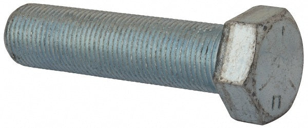 Value Collection 457556BR Hex Head Cap Screw 3/4-16, 3" Length Under Head, Grade 5 Steel, Zinc Finish