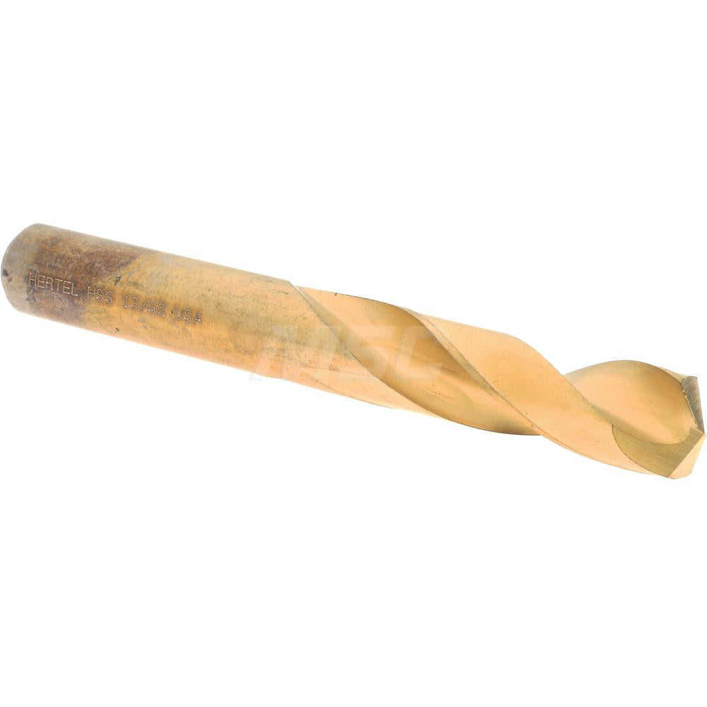Hertel 2386894 Screw Machine Length Drill Bit 13/32" (0.4062) Dia, 135 deg, HSS