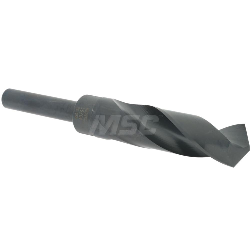 Hertel 02387892 Reduced Shank Drill Bit 59/64'' Dia, 1/2'' Shank Dia, 118 °, High Speed Steel