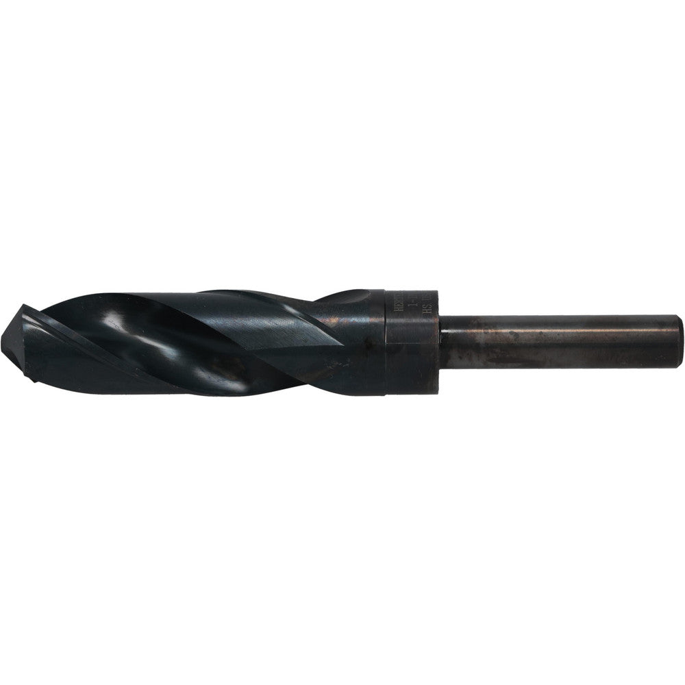 Hertel 02387942 Reduced Shank Drill Bit 1'' Dia, 1/2'' Shank Dia, 118 °, High Speed Steel