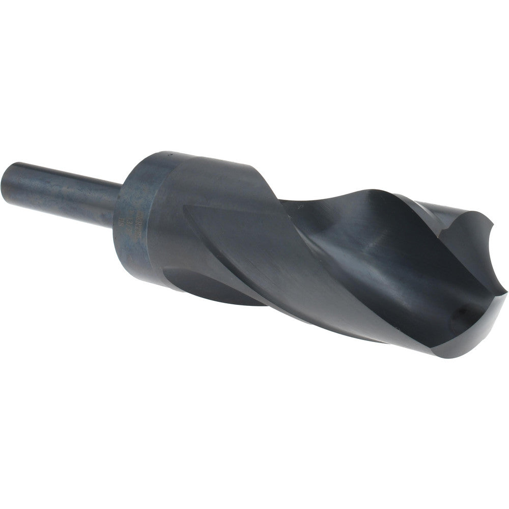 Hertel 02388205 Reduced Shank Drill Bit 1-13/32'' Dia, 1/2'' Shank Dia, 118 °, High Speed Steel