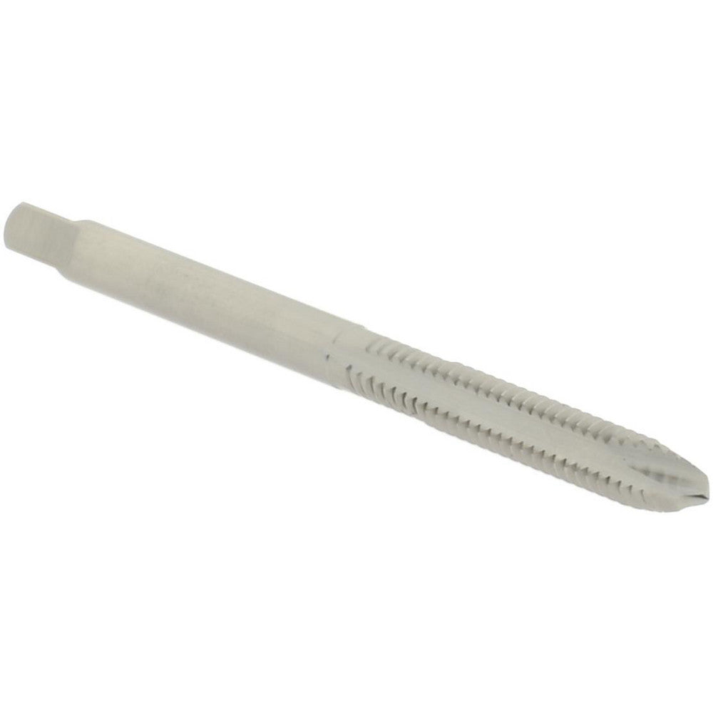 Hertel K014500AS Spiral Point Tap #6-32 UNC, 2 Flutes, Plug Chamfer, HSS, Bright/Uncoated Coated