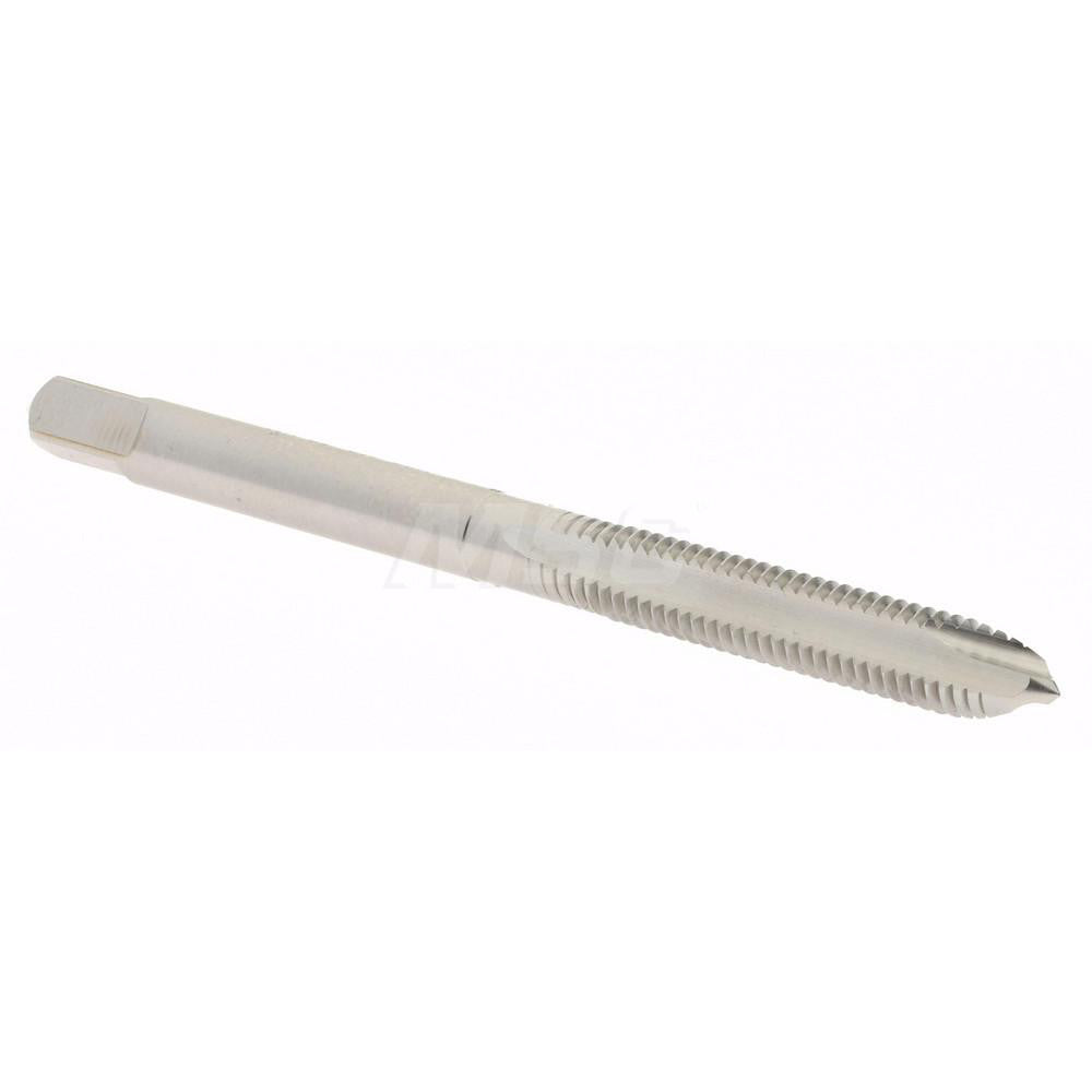 Hertel K014535AS Spiral Point Tap #10-32 UNF, 2 Flutes, Plug Chamfer, HSS, Bright/Uncoated Coated