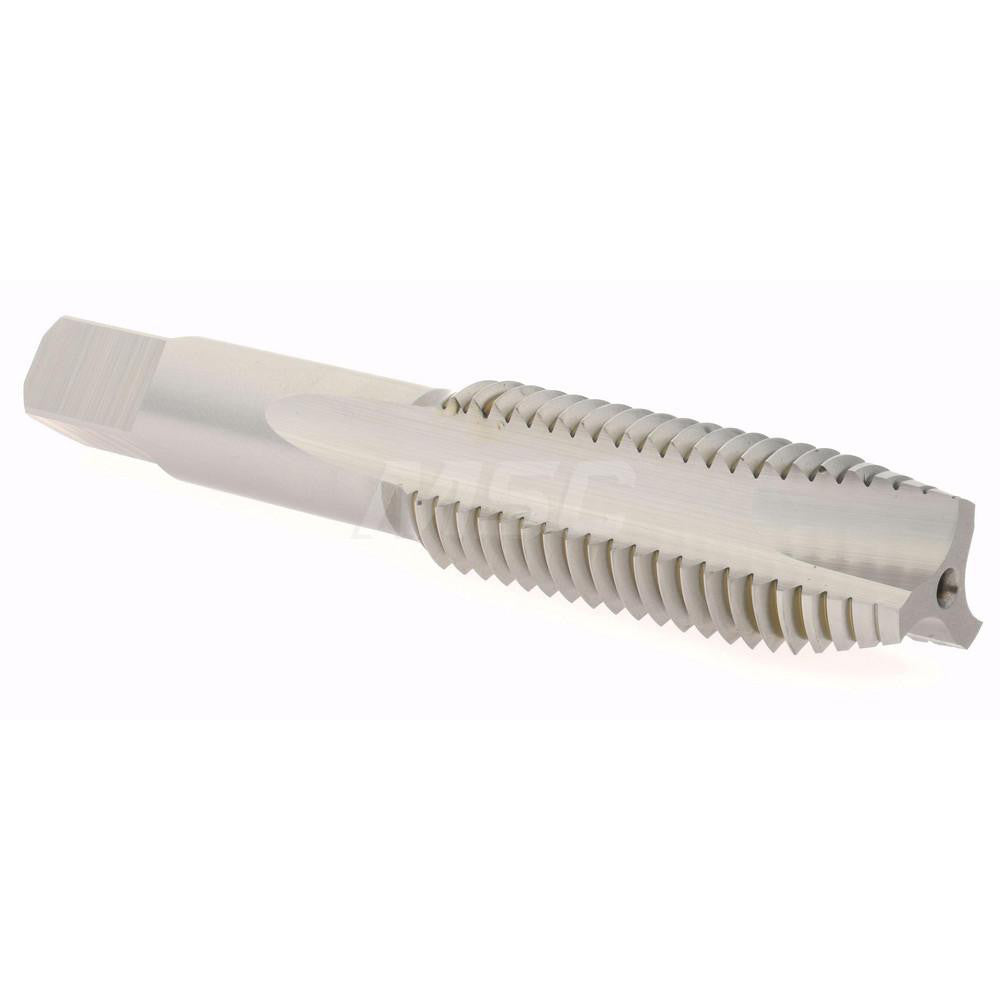 Hertel K008603AS Spiral Point Tap 3/4-10 UNC, 3 Flutes, Plug Chamfer, HSS, Bright/Uncoated Coated