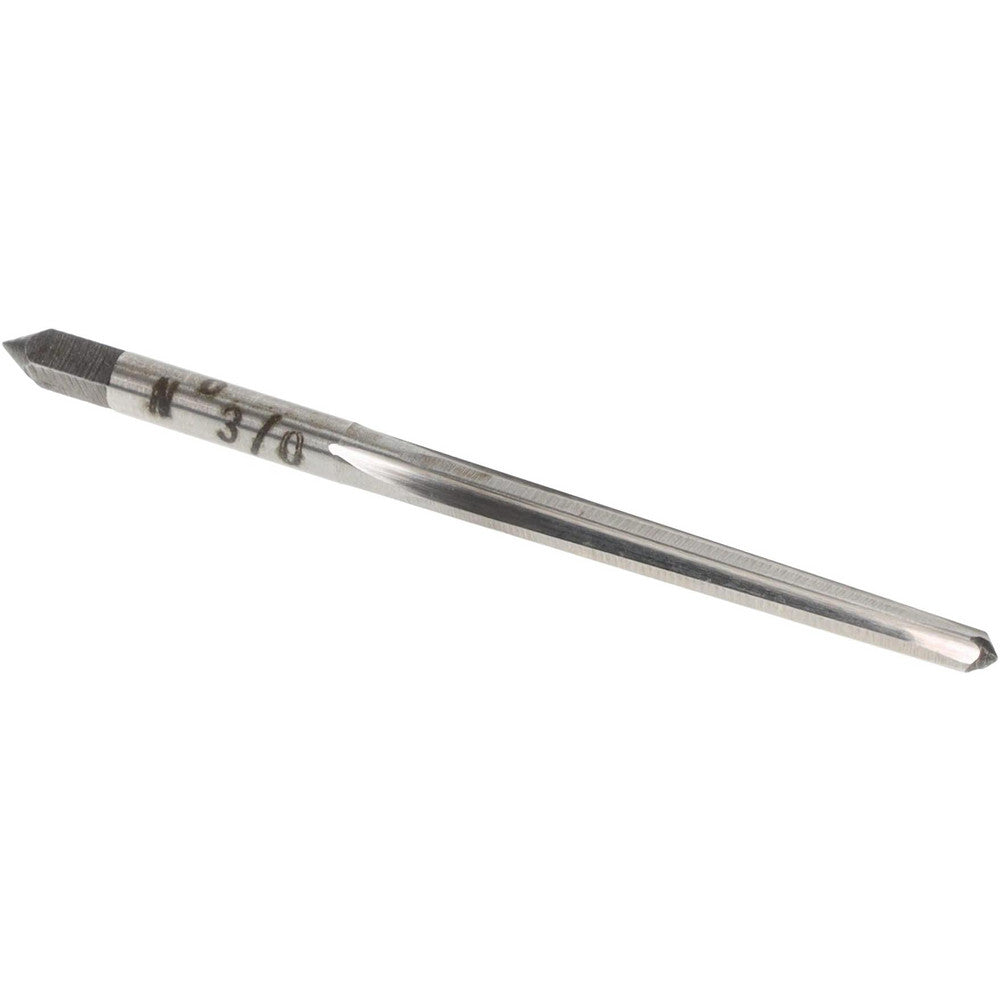 Value Collection SM24N30 Taper Pin Reamer #3/0 Pin, 0.1029" Small End, 0.1302" Large End, High Speed Steel