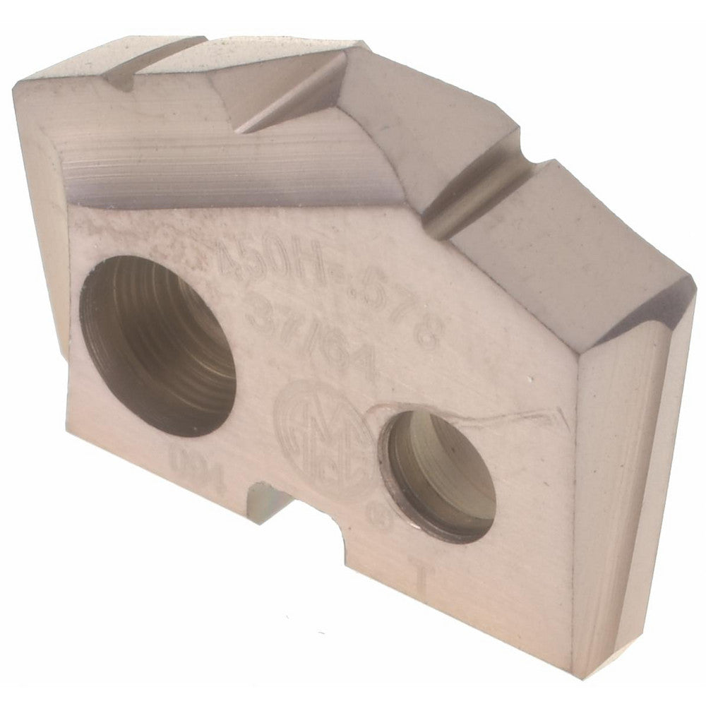 Allied Machine and Engineering 450H-.578 Spade Drill Insert 37/64" Dia, Seat Size 0, Cobalt, 132 deg Point