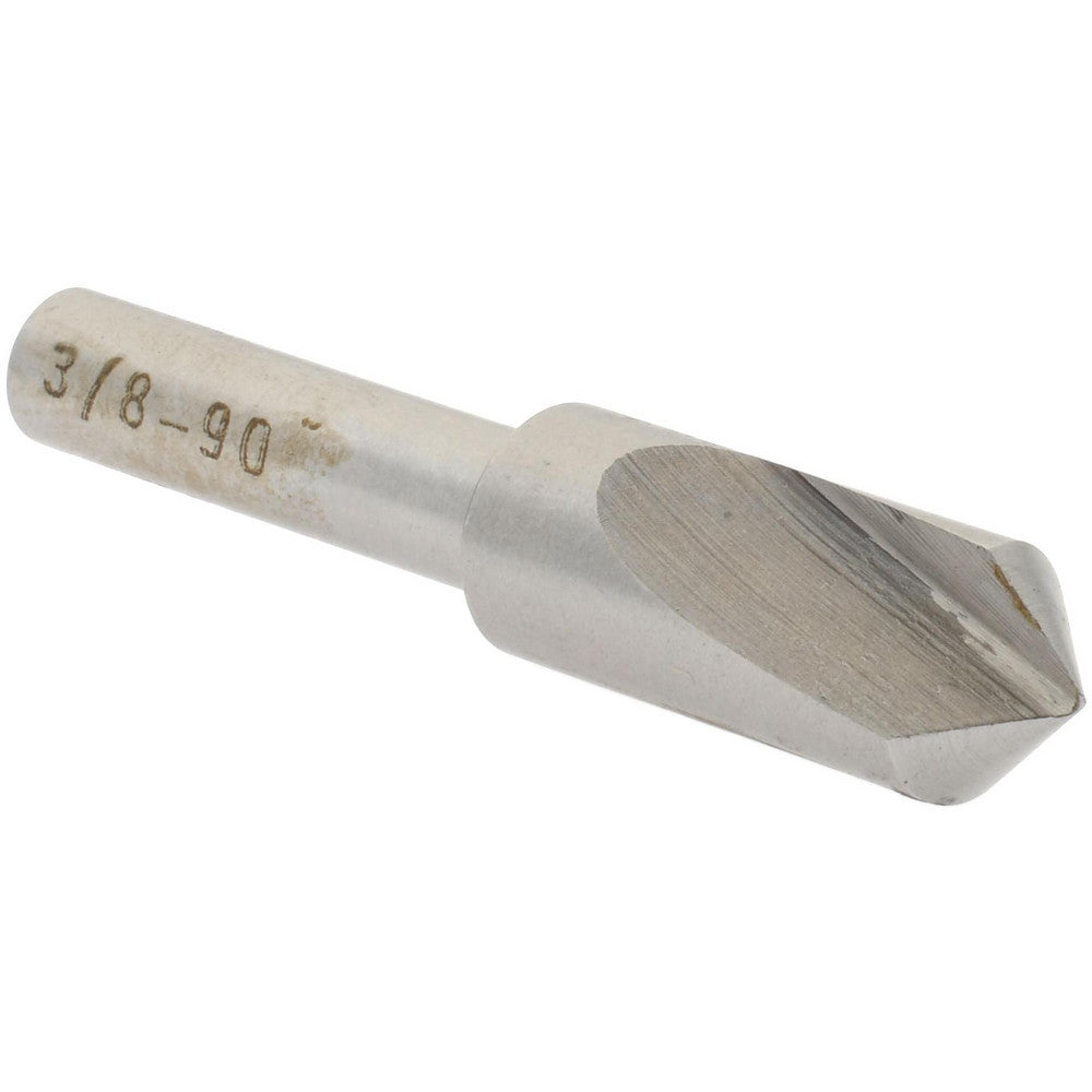 Value Collection SC1090024 Countersink 3/8" Head Dia, 90.00 deg Included Angle, 1 Flute, High-Speed Steel, Right Hand Cut