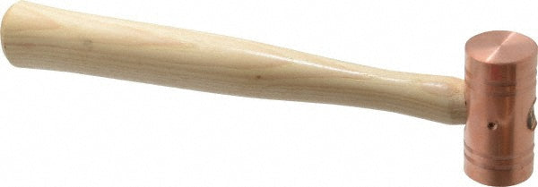 Select CH16 Non-Marring Hammer 1 lb, 1-1/4" Face Dia, Copper Head