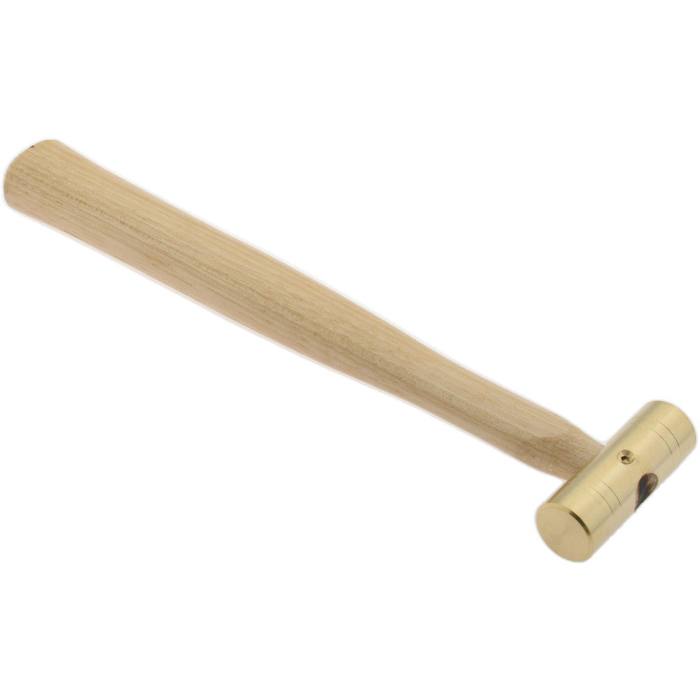 Select BH4 Non-Marring Hammer 4 oz, 3/4" Face Dia, Brass Head