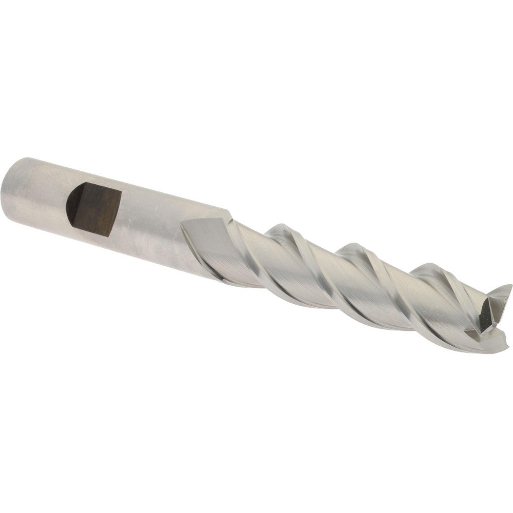 Hertel E107103201 Square End Mill 1/2" Dia, 2" LOC, 3 Flutes, High Speed Steel