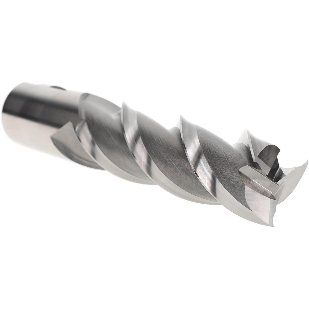 Hertel E107111601 Square End Mill 1-1/4" Dia, 4" LOC, 3 Flutes, High Speed Steel
