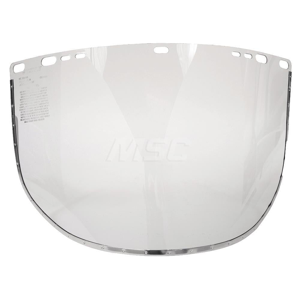 Jackson Safety 29079 Face Shield Windows & Screens Face Shield, Clear, 9" High, 0.04" Thick