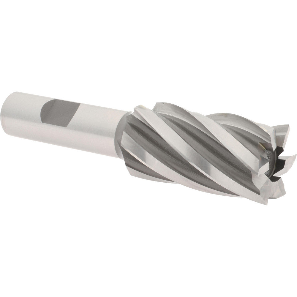 Hertel E1032906 Square End Mill 1" Dia, 1-7/8" LOC, 6 Flutes, High Speed Steel