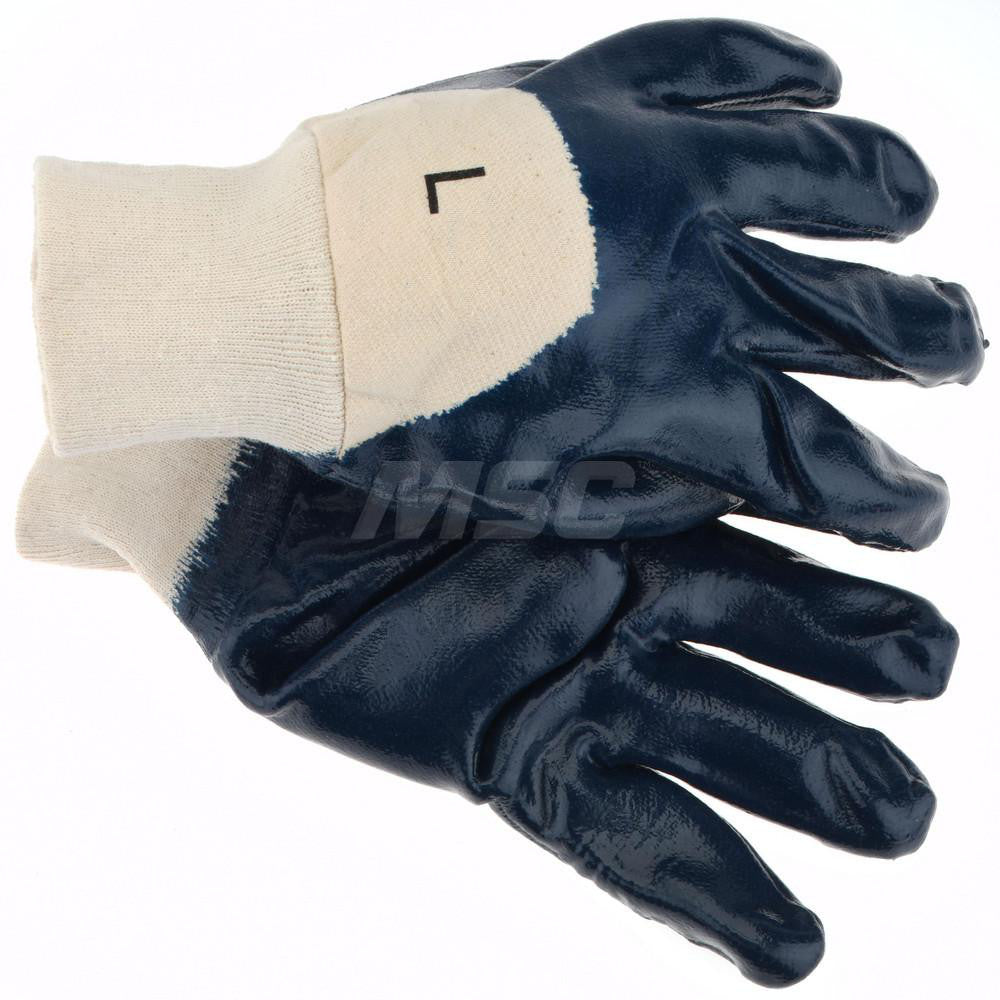 PRO-SAFE 56-3151/L Work Gloves PRO-SAFE Size Large, Nitrile-Coated Jersey, General Purpose