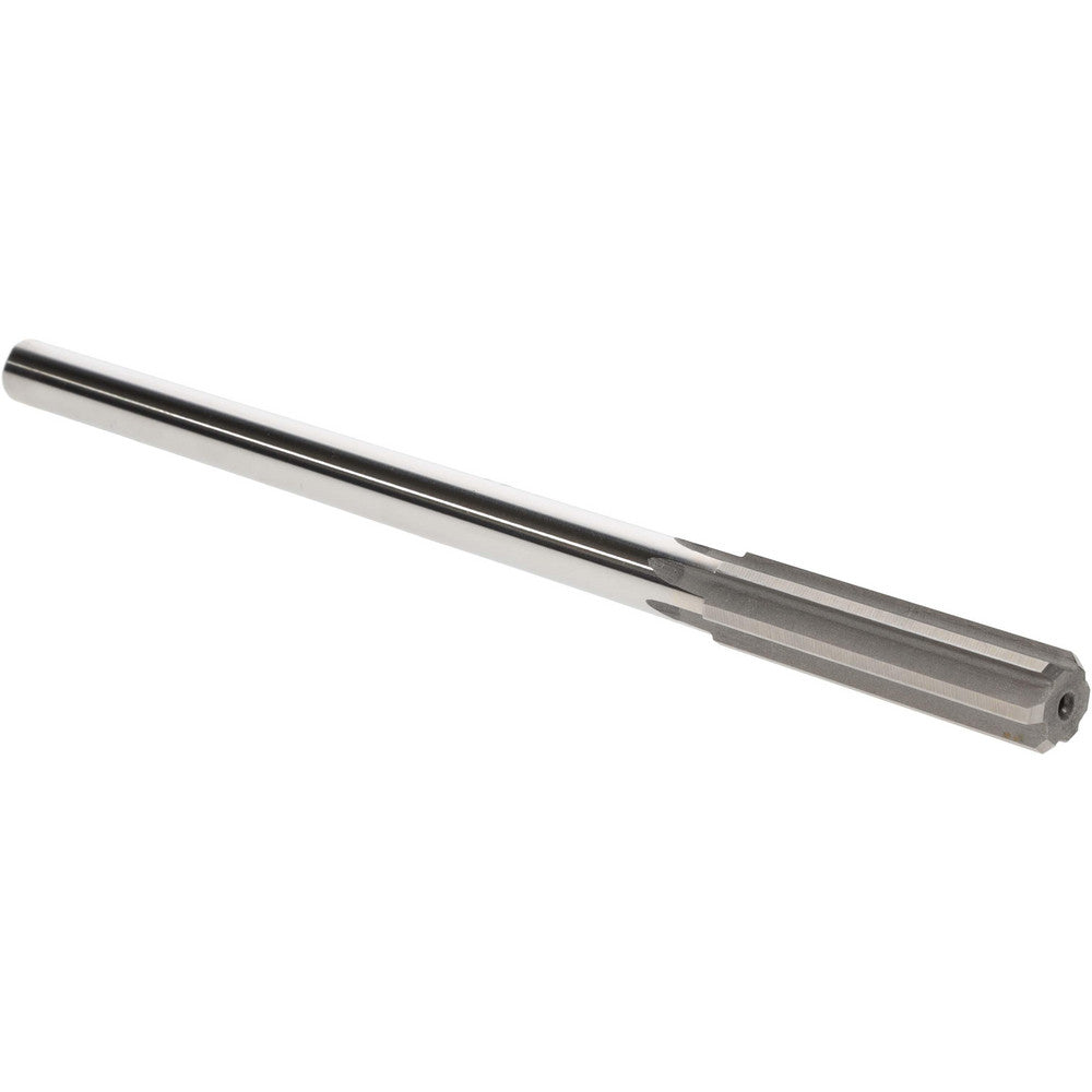 Yankee Corp. 433-0.5010 Chucking Reamer 0.5010" Dia, 8" OAL, 2" Flute Length, Straight Flute, Straight-Cylindrical Shank, HSS