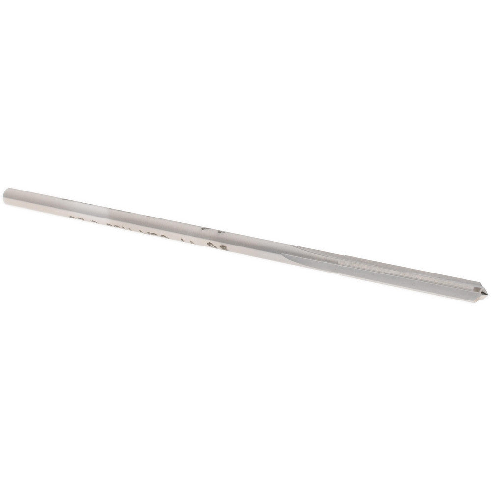 Yankee Corp. 470-0.1247 Chucking Reamer 0.1247" Dia, 3-1/2" OAL, 1-7/8" Flute Length, Straight Flute, Straight-Cylindrical Shank, HSS