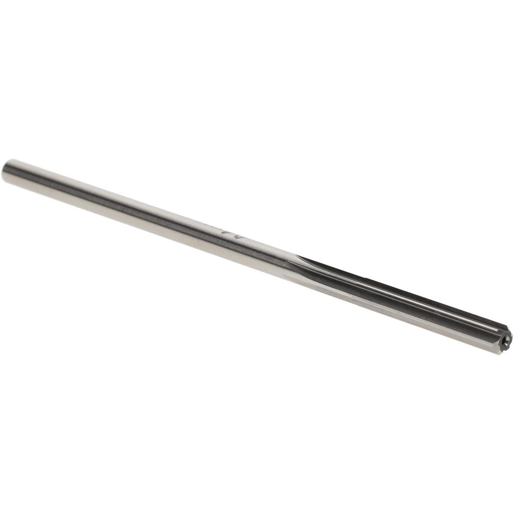 Yankee Corp. 470-0.1855 Chucking Reamer 0.1855" Dia, 4-1/2" OAL, 1-1/8" Flute Length, Straight Flute, Straight-Cylindrical Shank, HSS