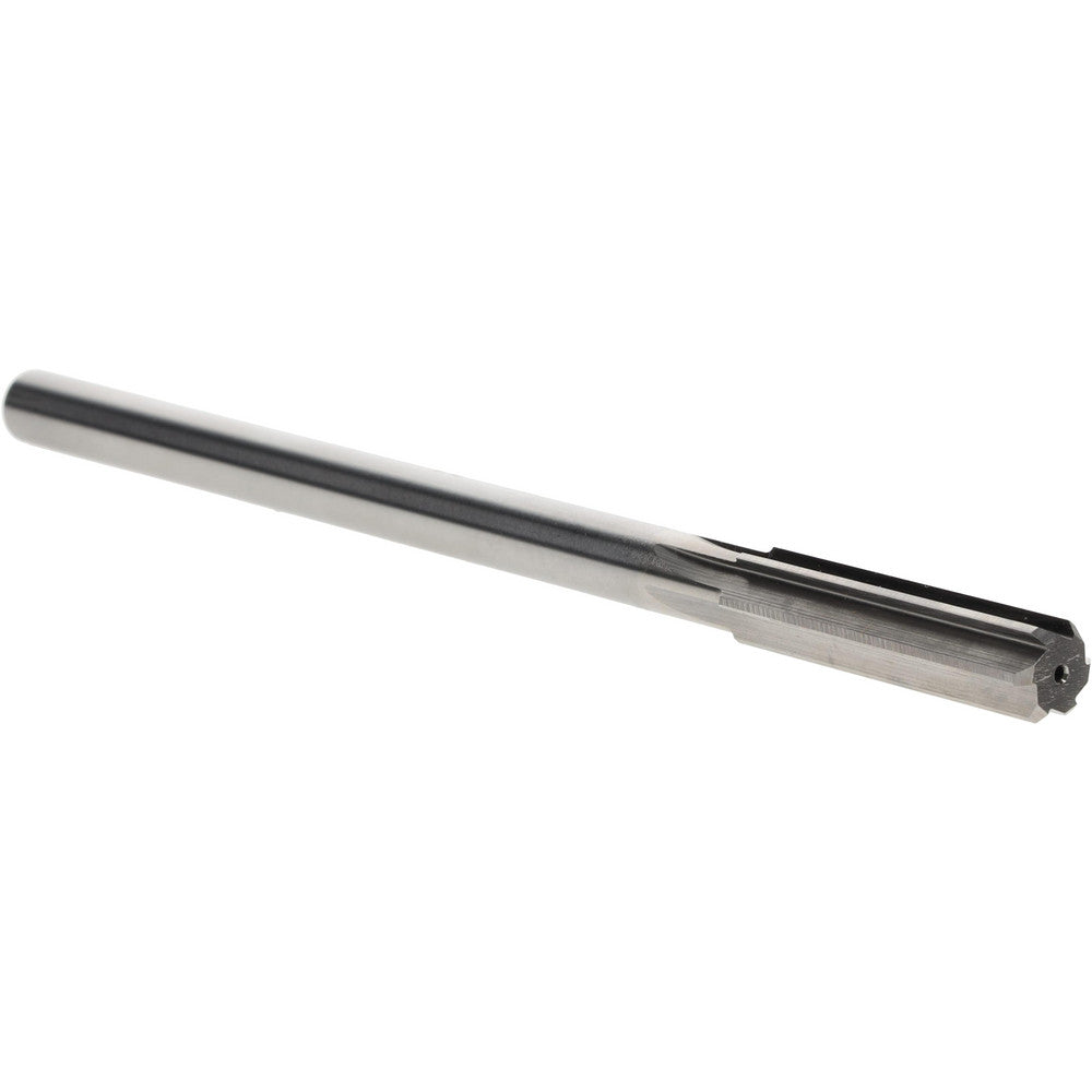 Yankee Corp. 470-0.4370 Chucking Reamer 0.4370" Dia, 7" OAL, 1-3/4" Flute Length, Straight Flute, Straight-Cylindrical Shank, HSS