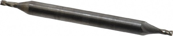 OSG 424-0469 Square End Mill 0.0469" Dia, 0.0938" LOC, 0.125" Shank Dia, 1.5" OAL, 4 Flutes, Solid Carbide